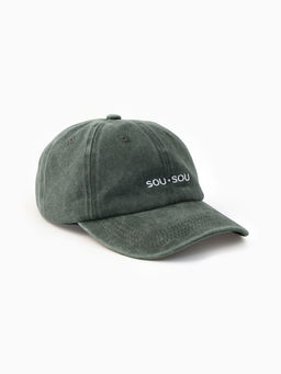 Кепка женская MINAKU sou.sou, размер 56-58, хаки, вареный деним