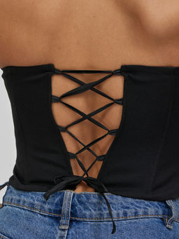 Корсет Мэй (черный) - Nadi bordo фото 3