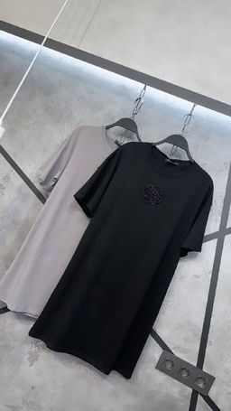 Стильное платье-туника оверсайз