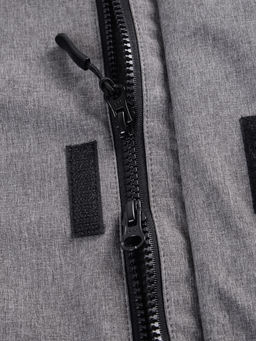 Парка спортивная мужская с капюшоном softshell серого цвета 9565Sr - Mtforce фото 28