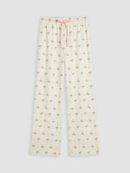 Beli Lastikli Kad?n Pijama Alt?