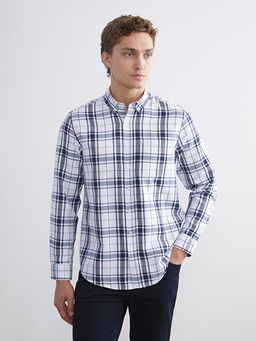 Regular Fit Uzun Kollu Ekose Arm?rl? Erkek G?mlek