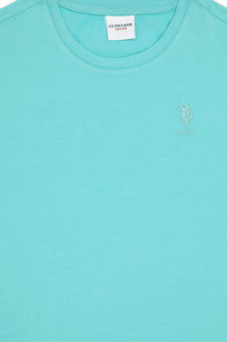 U. S. Polo Assn / Мятная футболка с круглым вырезом для девочек - U.s. polo assn фото 9