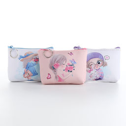 Цена за 3 шт. Кошелёк детский, монетница, маленький, «Выбражулька», МИКС