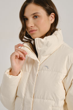 Пуховик короткий Бежевый TRN Down Jacket - Anta фото 6