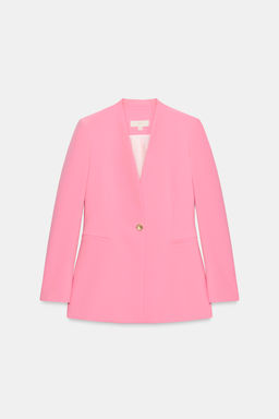 BLAZER ENTALLADA SIN SOLAPA / Rosa - Zara фото 7