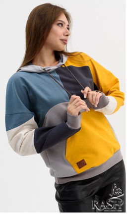 Худи "Колорблок" Цвет:как на фото