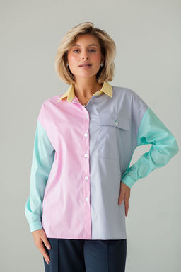 Блузка ТБ-58 мозаика-1 - Angelika фото 4