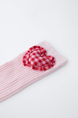 GINGHAM HEART SOCKS - Zara фото 8