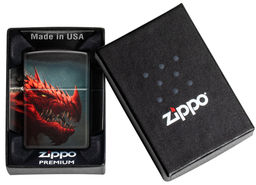 Зажигалка ZIPPO Дракон | Dragon Design 48777  фото 6