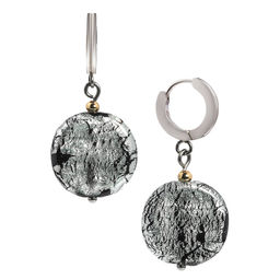 Серьги из муранского стекла METALLICA LC3485