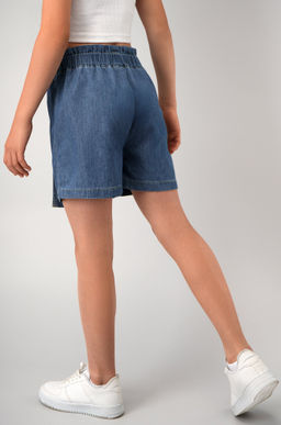 Джинсовая юбка-шорты для девочки Happyfox