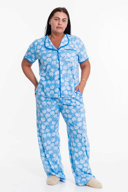 Пижама М325094а голубой - Елена фото 2