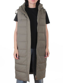 817 KHAKI Жилет утепленный зимний женский (150 гр. холлофайбер)