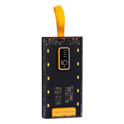 Внешний аккумулятор CRR-32, 10000 мАч, 2 USB, Type-C, 2 А, дисплей, чёрный - Simaland фото 2