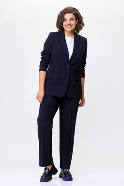 Костюм БелЭльСтиль 203/596 темно-синий однотон  фото 6
