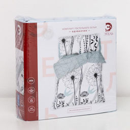 Постельное белье Этель 1.5 сп Одуванчик 143*215 см, 150*214 см, 70*70 см -2 шт  фото 6