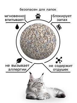 Наполнитель минеральный впитывающий Пижон универсальный, 10 л  фото 9