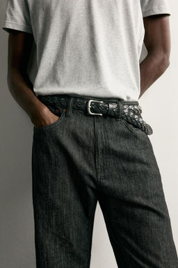 JEANS LIGEROS REGULAR FIT / gris antracita - Zara фото 5