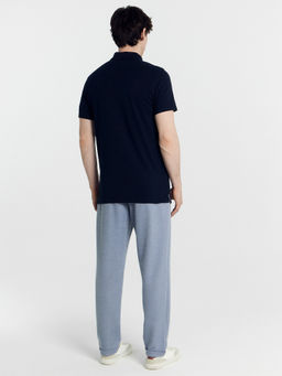 Брюки мужские в синем цвете двухцветный синий 181258