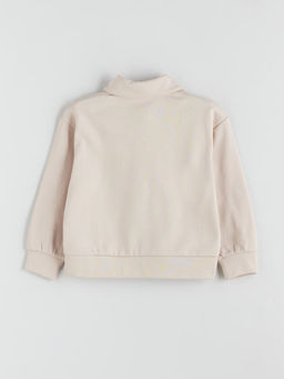 Polo Yaka K?z ?ocuk Sweatshirt