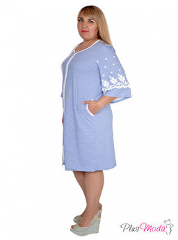 Халат Модель №474 размеры 44-84 - Plusmoda фото 7