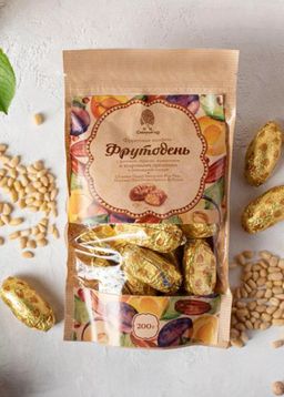 Фрутодень с кедровыми орехами, 200 г | крафт-пакет