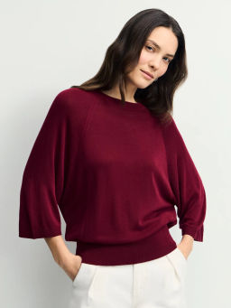 Джемпер с широким рукавом из вискозы / Zarina