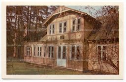 Открытка Юрмала музей Райниса в Майори