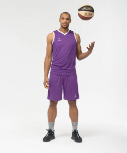 Шорты баскетбольные JOGEL CAMP Basic, фиолетовый  фото 6