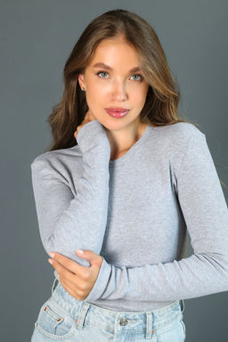 Лонгслив женский лапша ЛГ-02