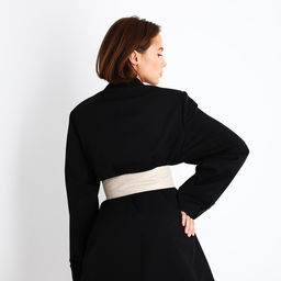 Ремень женский, ширина 8 см, на затяжке, цвет бежевый - Simaland фото 4