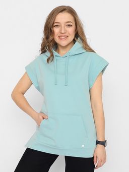 CRB wear/FSSW 60251-43 Жилет женский,голубой/Ex.Cherubino