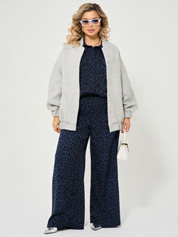 Брюки 0259-1 синий топаз