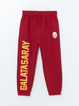 Beli Lastikli Kal?n Galatasaray Bask?l? Erkek Bebek E?ofman Alt