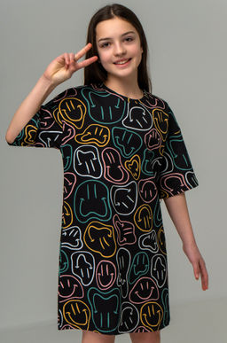 Туника оверсайз для девочки Happyfox