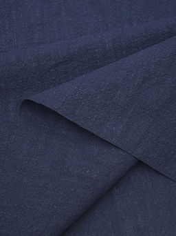 Крапива Рами (Ramie) цв.Темно-синий флер, ш.1.4м, крапива-100%, 230гр/м.кв - Купава фото 9