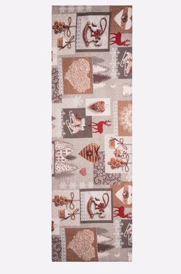 Дорожка на стол из рогожки 145x45 Happy Fox Home  фото 48