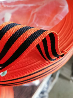 07С3424-Г50 (рис.4095) ЛЕНТА ГЕОРГИЕВСКАЯ 24мм, (пл.3,60гр/м) (рул.50м) - Текс-дизайн фото 3