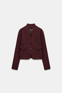 FITTED BOUCL_ WOOL JACKET ZW COLLECTION