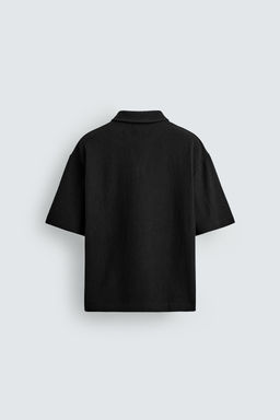 POLO RELAXED FIT OTOM?N / Negro - Zara фото 8