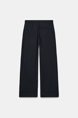 100% WOOL TROUSERS ZW COLLECTION - Zara фото 9