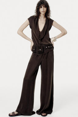 ZW COLLECTION TROUSERS WITH VENTS