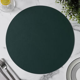 Цена за 12 шт. Салфетка сервировочная на стол Тэм, d=35 см, цвет зелёный - Simaland фото 11