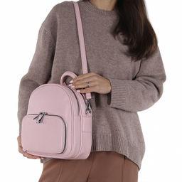 Рюкзак 670100 pink Velina Fabbiana-Safenta