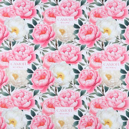 Цена за 10 шт. Бумага упаковочная крафтовая «Самой нежной», 70 х 100 см