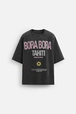 WASHED SLOGAN SWEATSHIRT - Zara фото 8