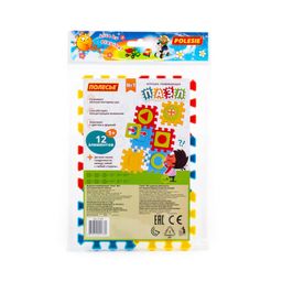 Игрушка развивающая Пазл №1 (12 элементов) (в пакете)