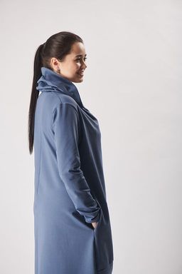 Платье свободного силуэта Футер 2-х ниточный - Relay фото 5