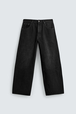 JEANS BAGGY FIT / Negro - Zara фото 7